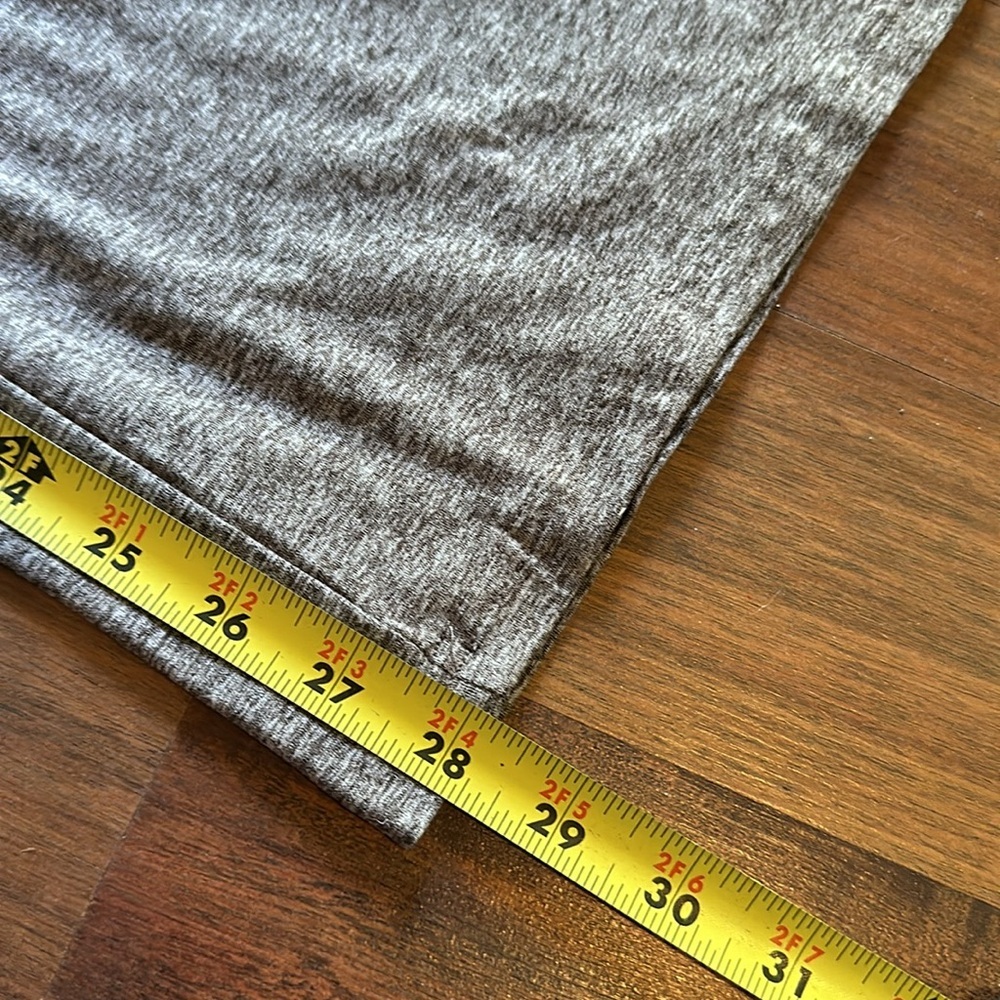 UEU Wide Leg Yoga Pants, Size Large Heathered Brown, Activewear, Loungewear - Picture 10 of 11
